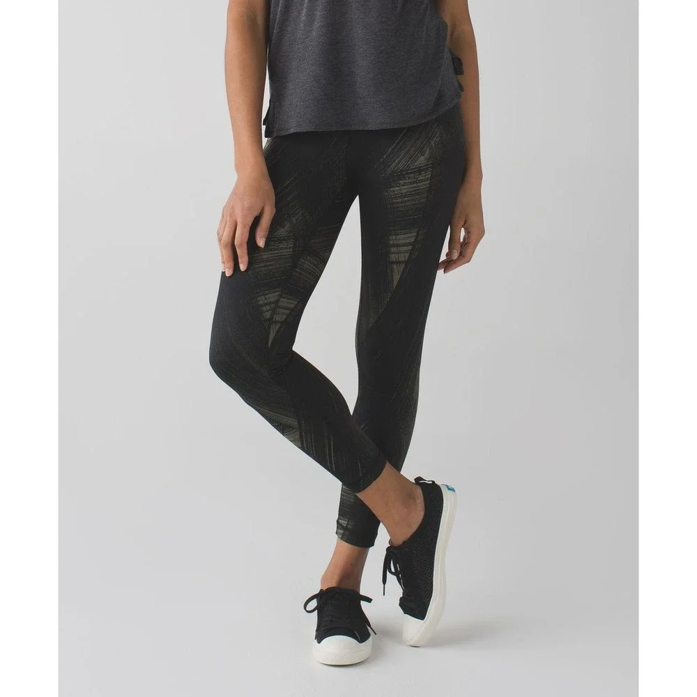 Lululemon ‎ High Times Pant Full-On Luon Athletic Yoga Pants
